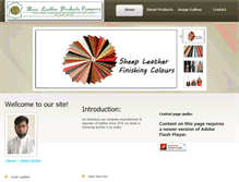 Tablet Screenshot of moonleather.com